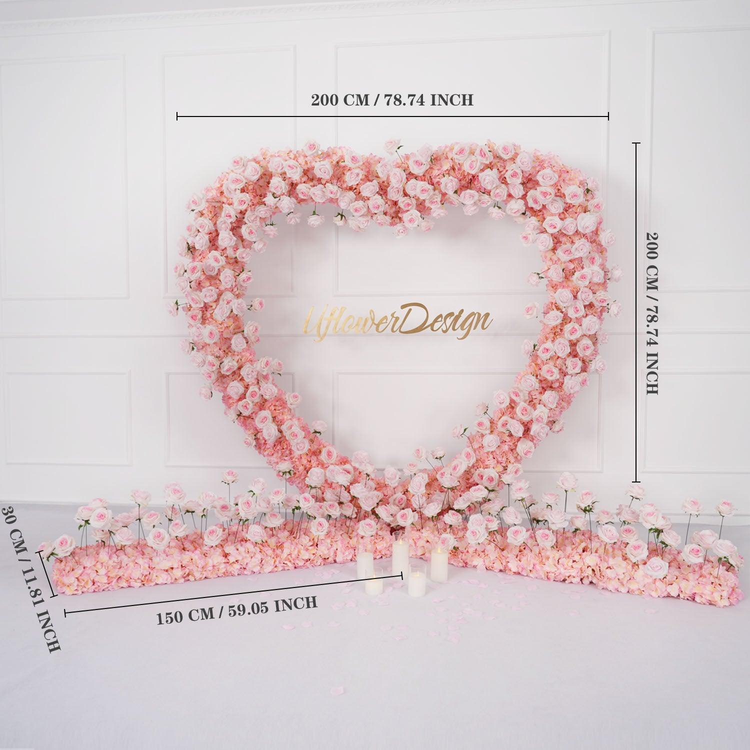 Rose Heart-Shape Arch Flower 14 picture